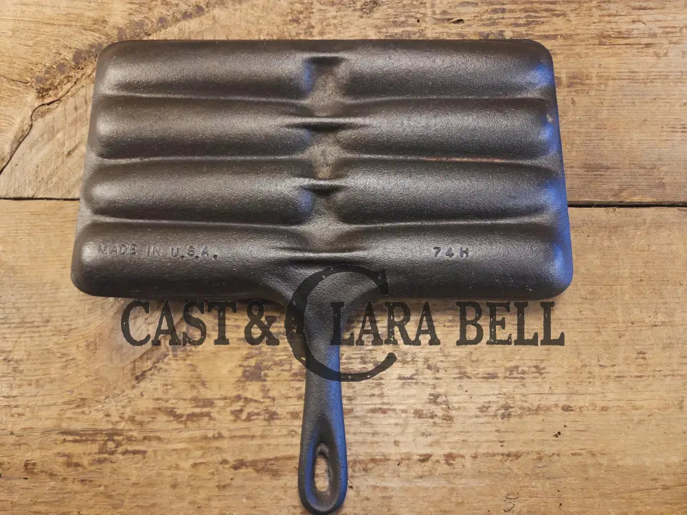 Great Gift and not seen too often! Birmingham Stove & Range ’Handy Dan’ Corn Stick Pan 74 H Vintage 1950s Bakeware