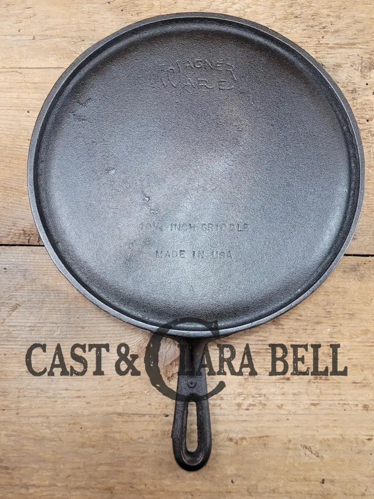Great Gift Idea! 1930โS Wagner #9 Round Griddle Stylized Logo. Perfect For Grilled Cheese
