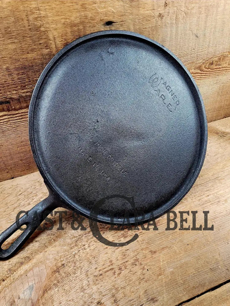 Great Gift Idea! 1930โS Wagner #9 Round Griddle Stylized Logo. Perfect For Grilled Cheese