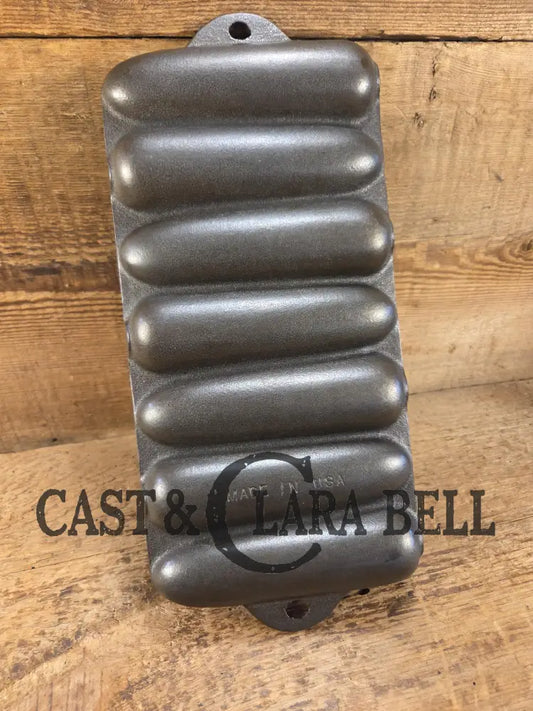 GREAT gift idea! 1950βs Wagner Ware Corn Pone gem pan. Makes wonderful bread sticks & cornbread! SC24 Bakeware