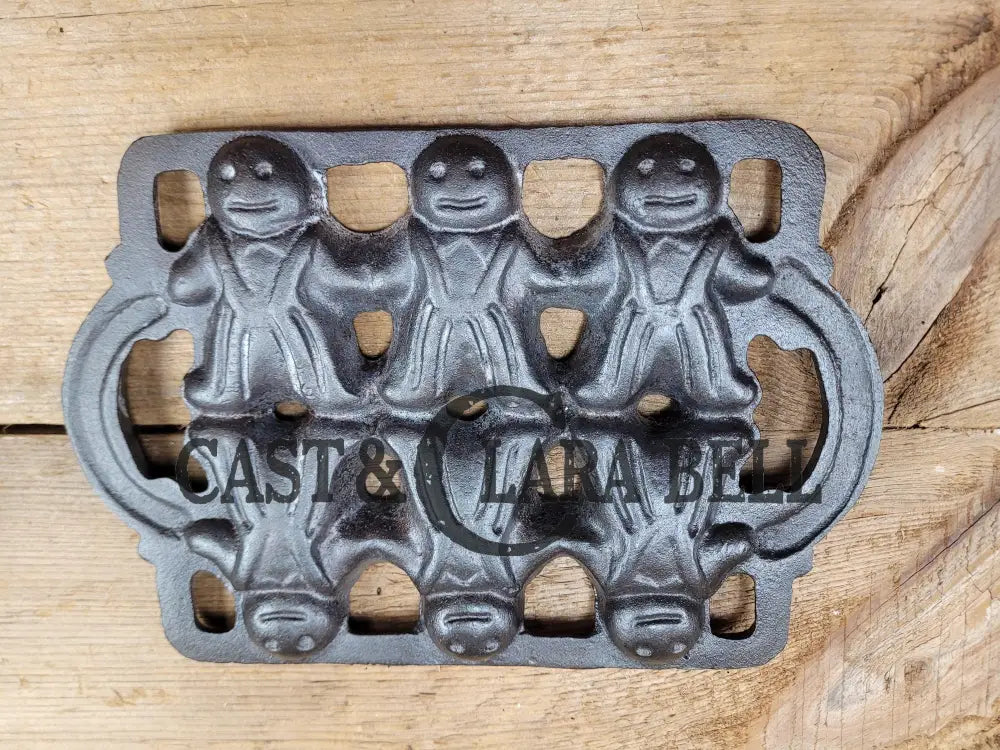 Great Gift Idea! 1984 Vintage Original John Wright Gingerbread Men Mold! Bakeware