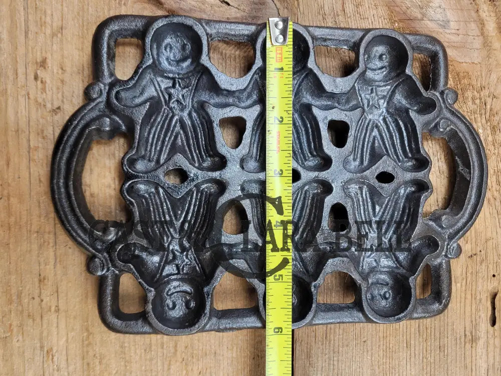 Great Gift Idea! 1984 Vintage Original John Wright Gingerbread Men Mold! Bakeware