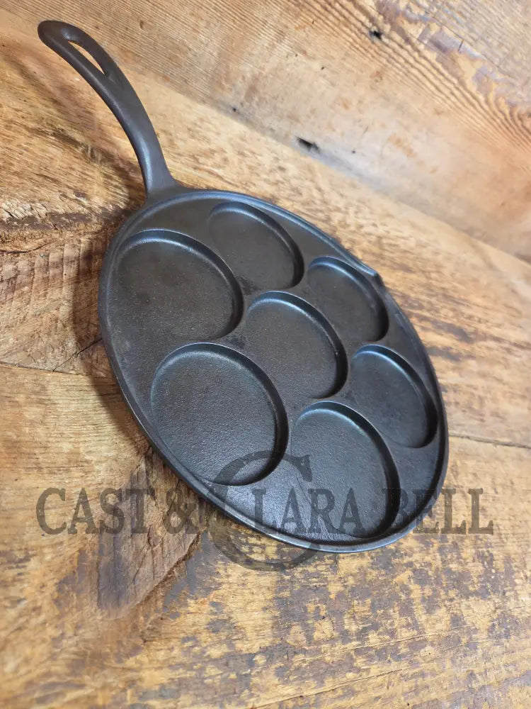 GREAT gift idea! Wagner made Griswold No. 34 Cast Iron Plett Pan with Block Logo 2980 A - Skillet