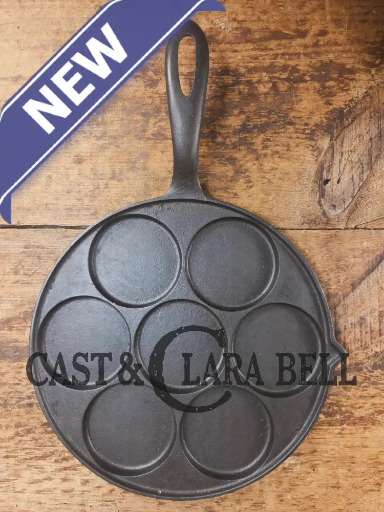 GREAT gift idea! Wagner made Griswold No. 34 Cast Iron Plett Pan with Block Logo 2980 Skillet