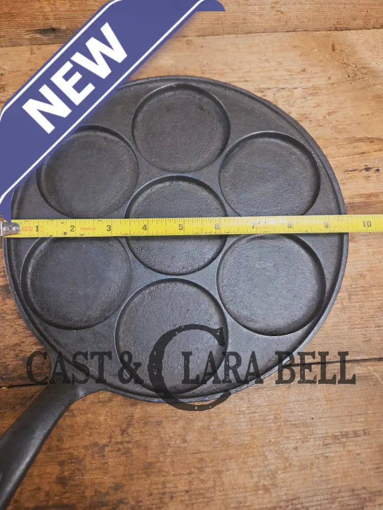 GREAT gift idea! Wagner made Griswold No. 34 Cast Iron Plett Pan with Small Block Logo Skillet