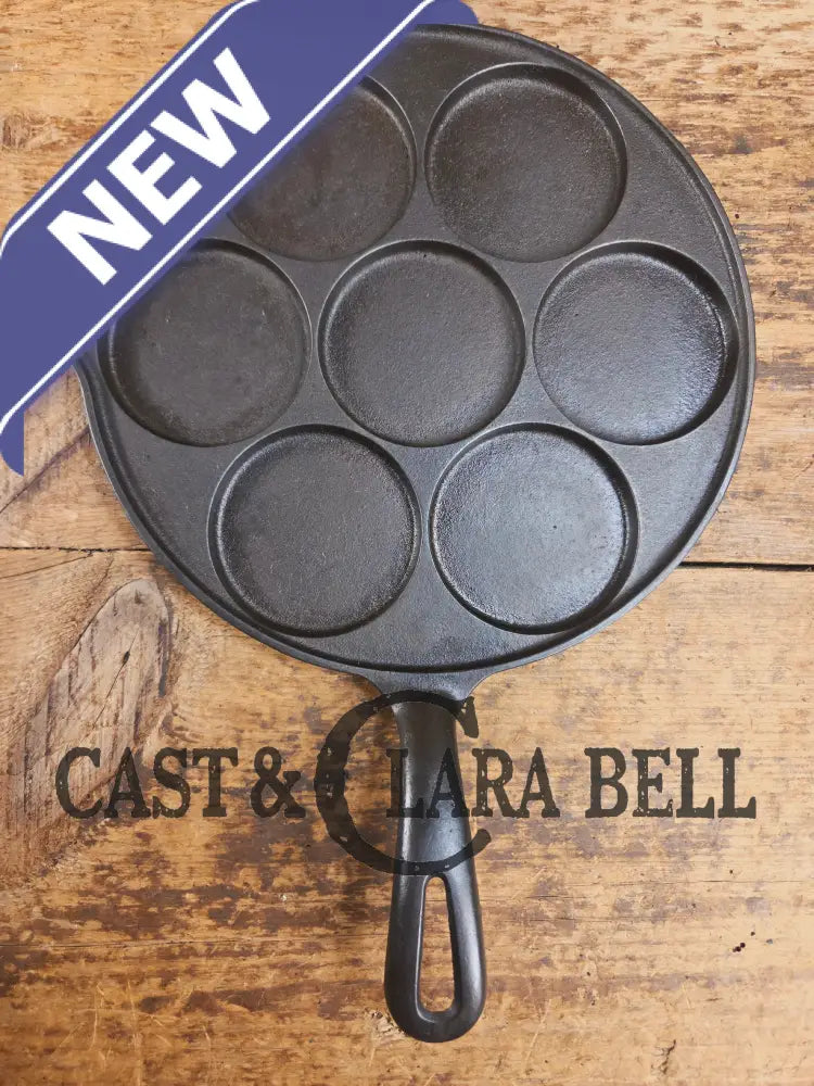 GREAT gift idea! Wagner made Griswold No. 34 Cast Iron Plett Pan with Small Block Logo Skillet