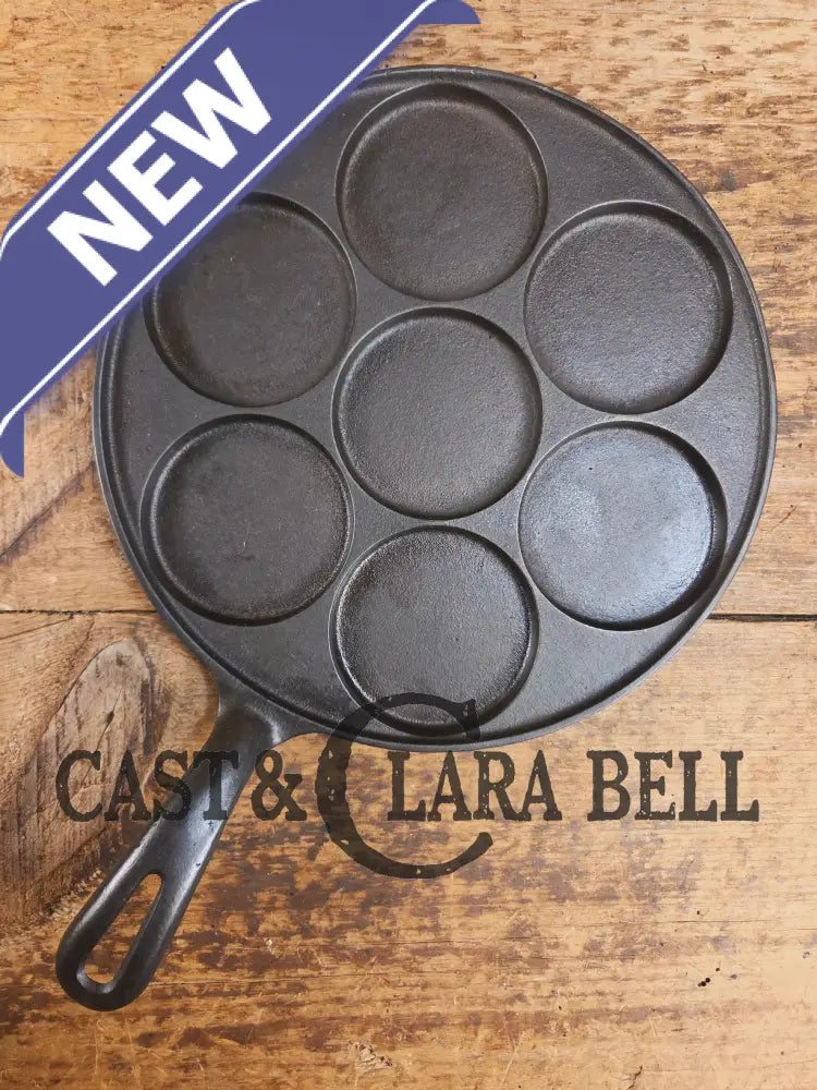 GREAT gift idea! Wagner made Griswold No. 34 Cast Iron Plett Pan with Small Block Logo Skillet