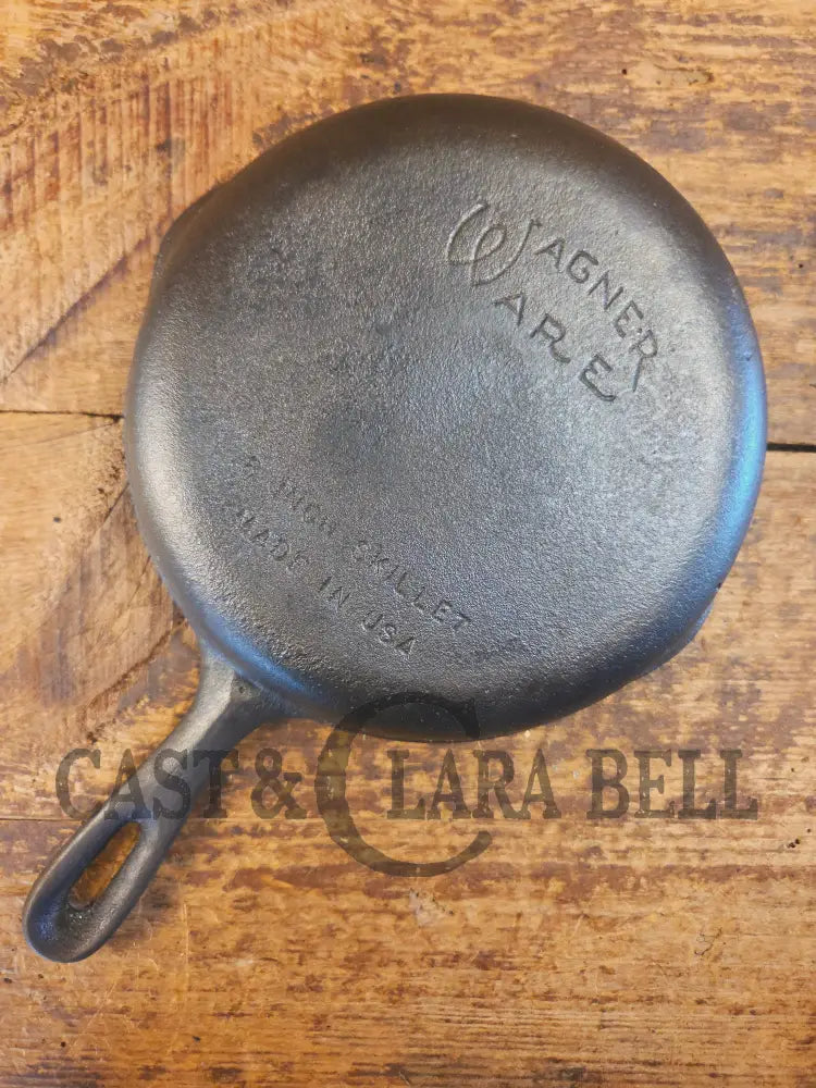 Great gift! Wagner #5 Cast Iron Skillet 8 Inches Great Saute pan or starter pan - Skillet