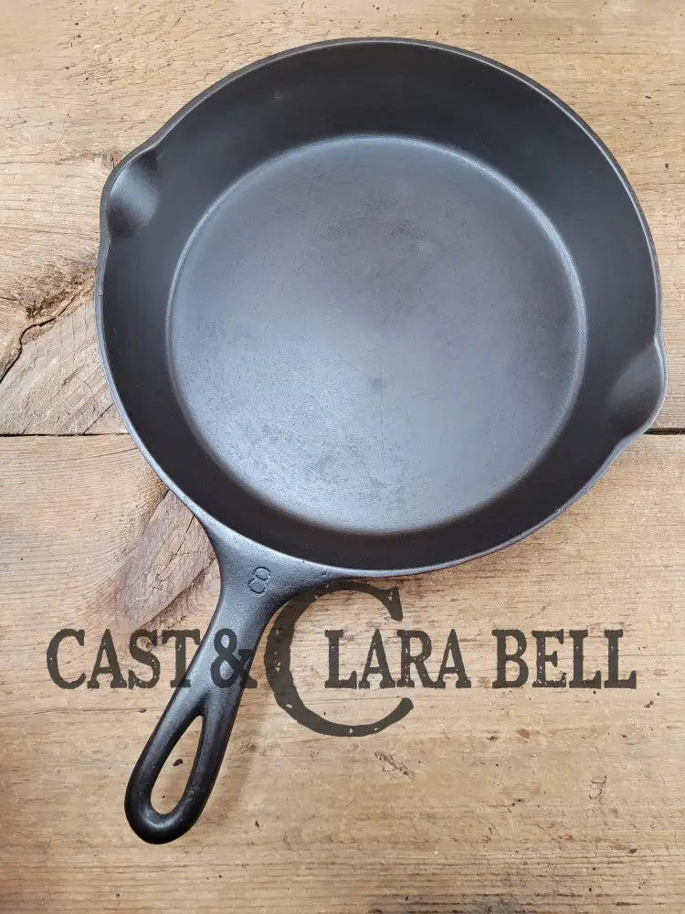Great Price! Daily User 1920’S Era Wagner #8 Skillet With Heat Ring. Some Pitting On Surface But