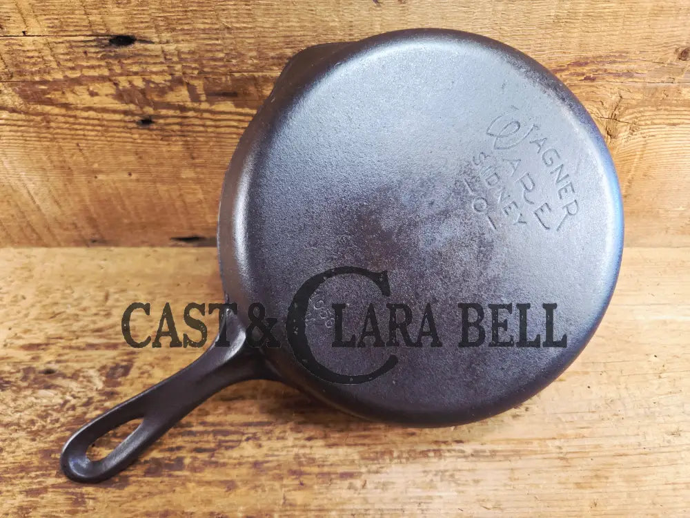 Great saute pan! 1930’s Wagner #6 Skillet with Smooth Bottom 1056 M Skillet