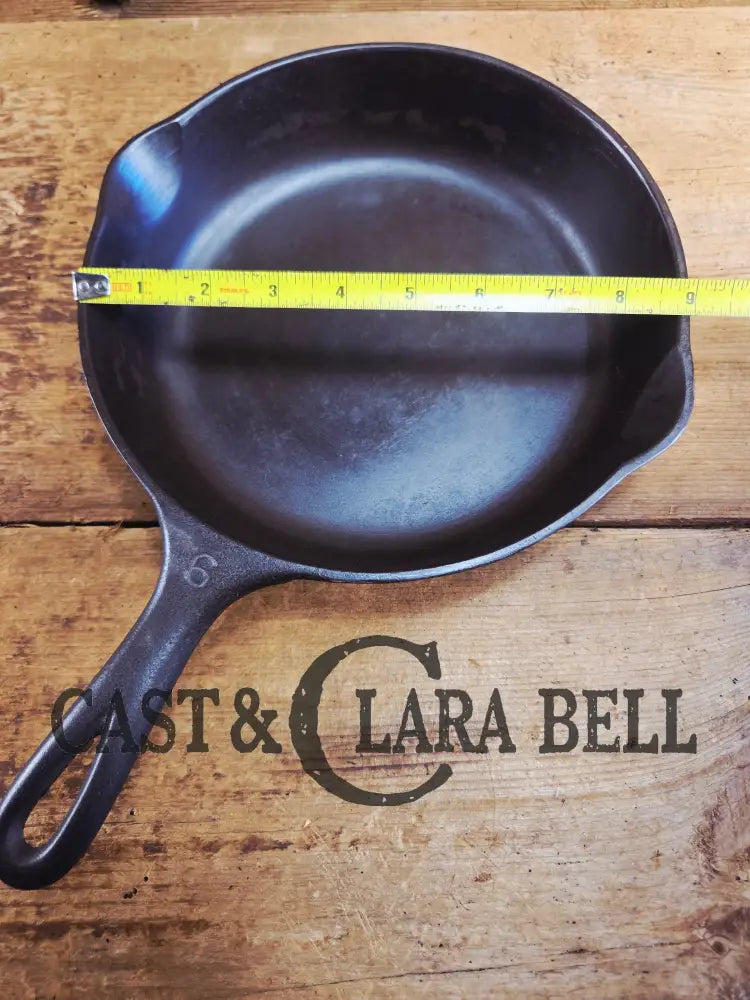 Great saute pan! 1930’s Wagner #6 Skillet with Smooth Bottom 1056 M Skillet