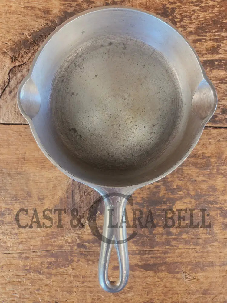 1930’s Griswold #3 Chrome Finish Cast Iron Skillet with Large Block Logo 709 A - Skillet