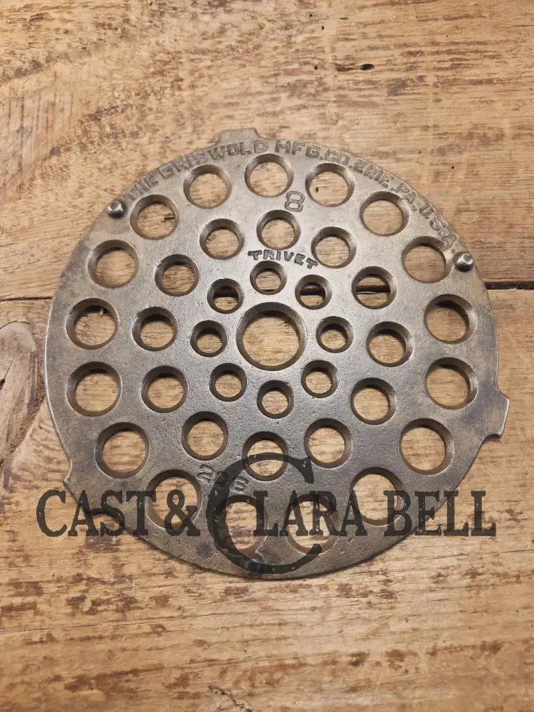Griswold #8 Trivet. For #8 Griswold Tite Top Dutch Oven. #206. Perfect for your dutch oven Dutch Ovens Trivets & Kettles