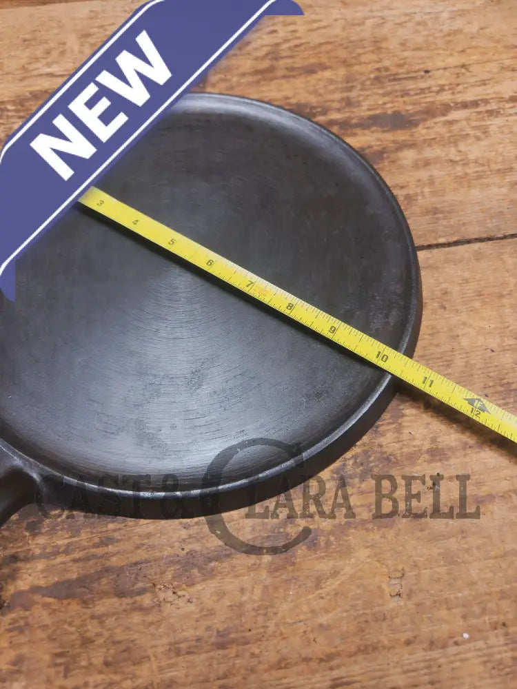 Griswold #9 Round Griddle with Large Block Logo 609. Beautiful swirls!! - Griddle