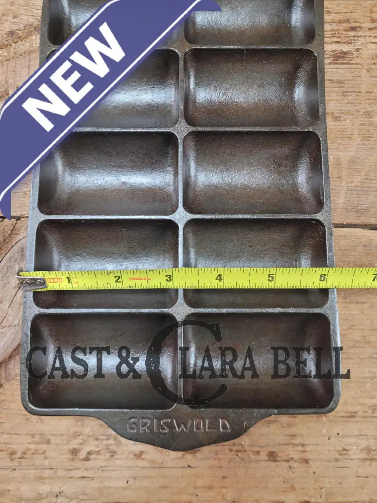 Griswold French Roll No. 11 Pan Erie Pa Usa 950 A. Beautiful Condition And Looks Brand New! Perfect
