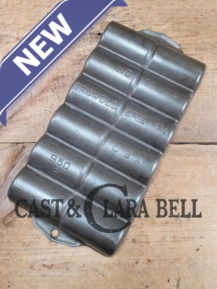 Griswold French Roll No. 11 Pan Erie Pa Usa 950 A. Beautiful Condition And Looks Brand New! Perfect