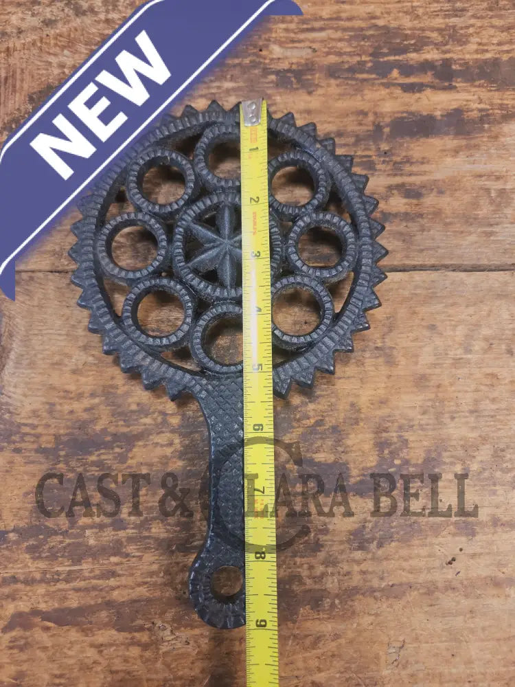 Griswold made ’Hex Gear’ large table trivet. #1727 perfect for your kitchen or dinner table! - Dutch Ovens Trivets &