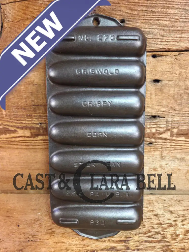 Griswold No. 273 Crispy Corn Stick Cast Iron Pan Bakeware