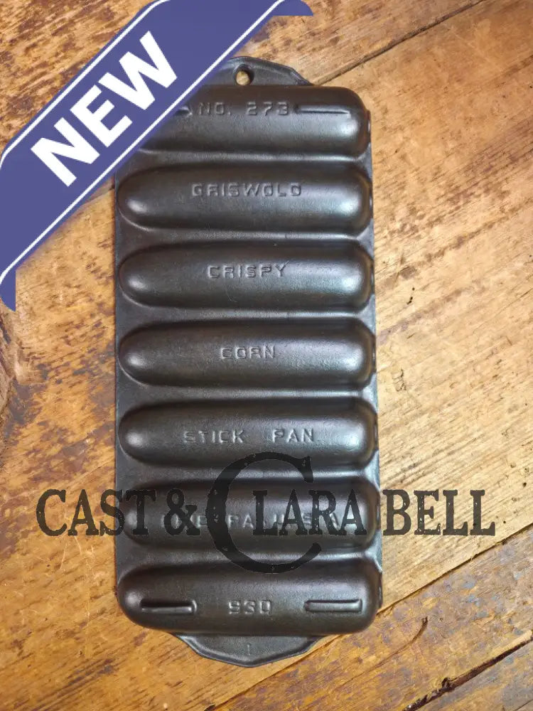Griswold No. 273 Crispy Corn Stick Cast Iron Pan Bakeware