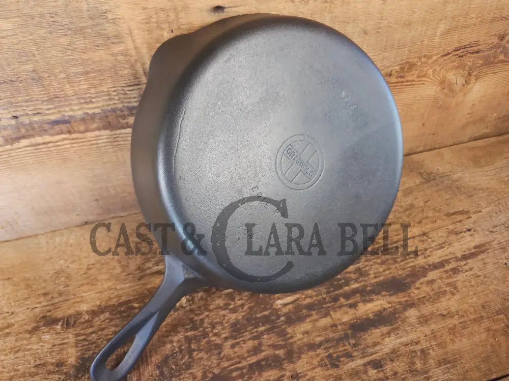 Griswold No. 8 Cast Iron Skillet with Small Block Logo and Smooth Bottom 704 L - Skillet