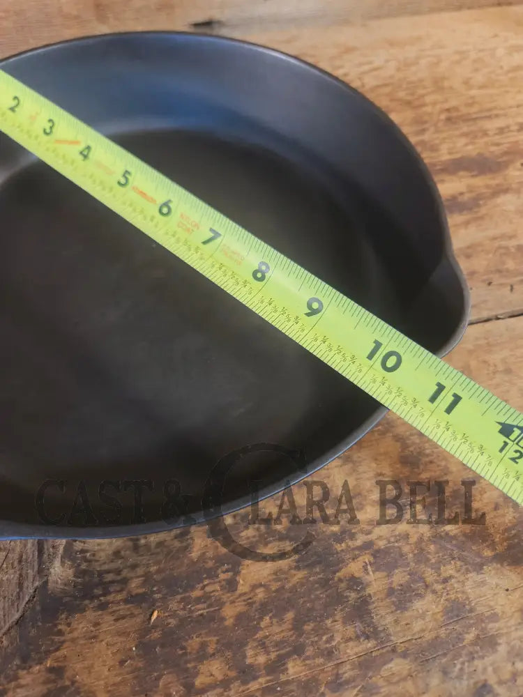 Griswold No. 8 Cast Iron Skillet with Small Block Logo and Smooth Bottom 704 L - Skillet
