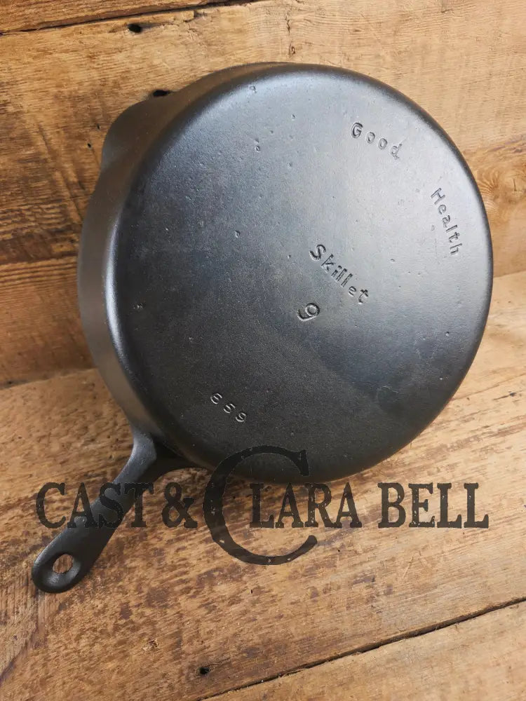 Griswoldβs Good Health #9 Cast Iron Skillet 659. Classic Department store piece! Skillet