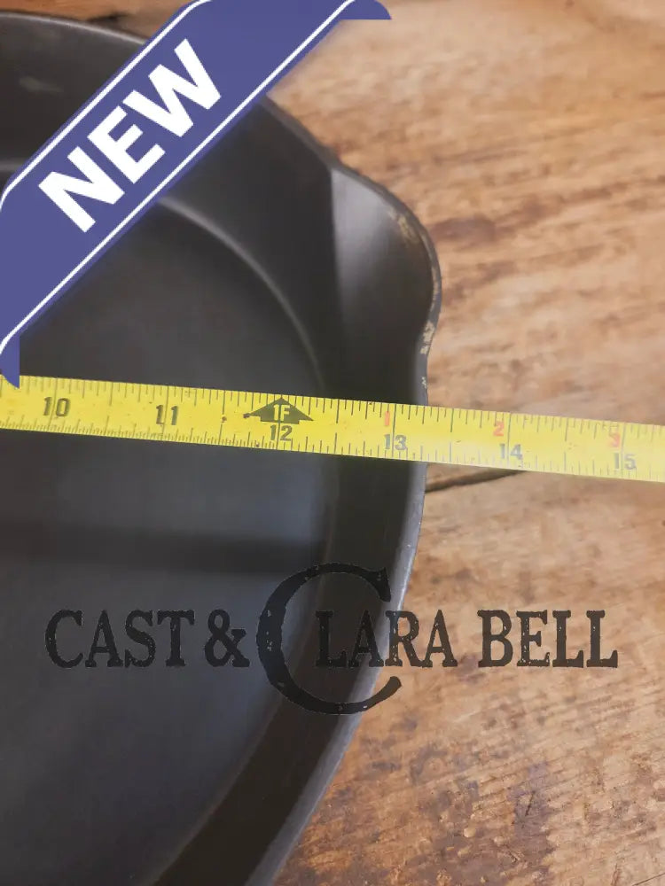 Hard to Find 1910’s Era Wagner made SIDNEY Block Logo #12 Cast Iron Skillet. Great big bacon skillet Skillet