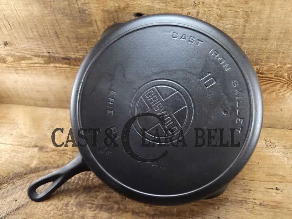 Hard to find BIG Skillet! 1920’s Griswold #10 Skillet with Large Block Logo 716 B. Almost perfect condition Skillet