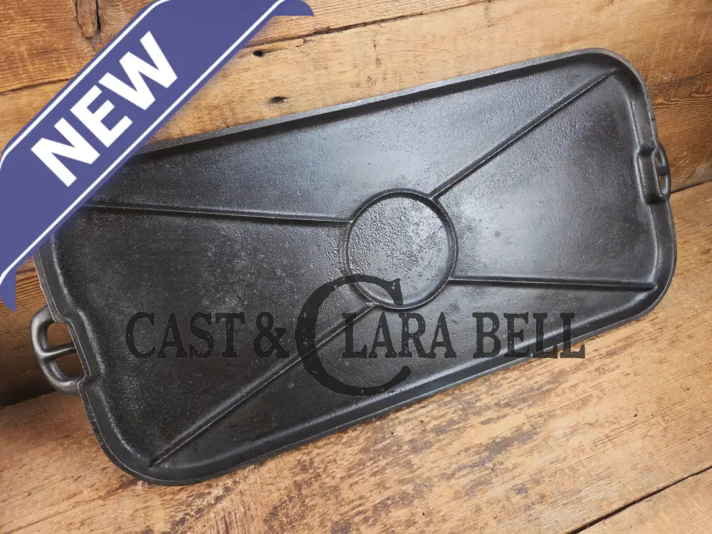 Hard to Find hammered finish and priced to sell! 1930βs Era Wagner #9 Hammered Finish Long Griddle Griddle