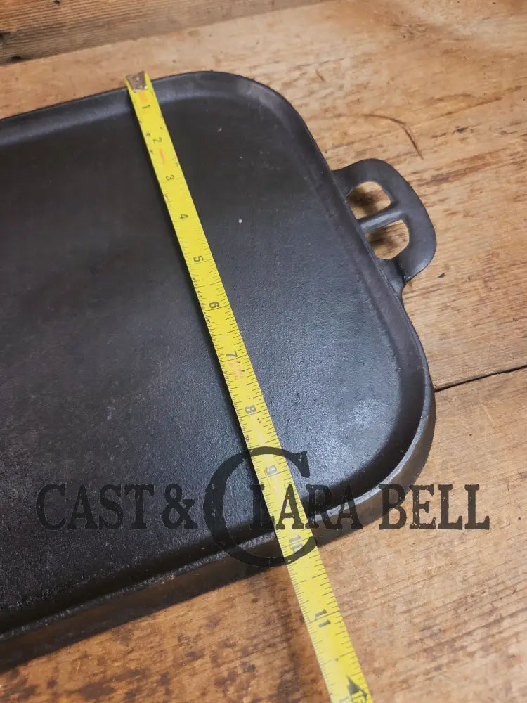 Hard to Find hammered finish and priced to sell! 1930’s Era Wagner #9 Hammered Finish Long Griddle Griddle