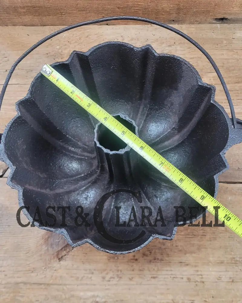 Hard To Find Item Great Price!! 1891 Patent Griswold Made âFrank Hay And Sonsâ Bundt Pan. Read