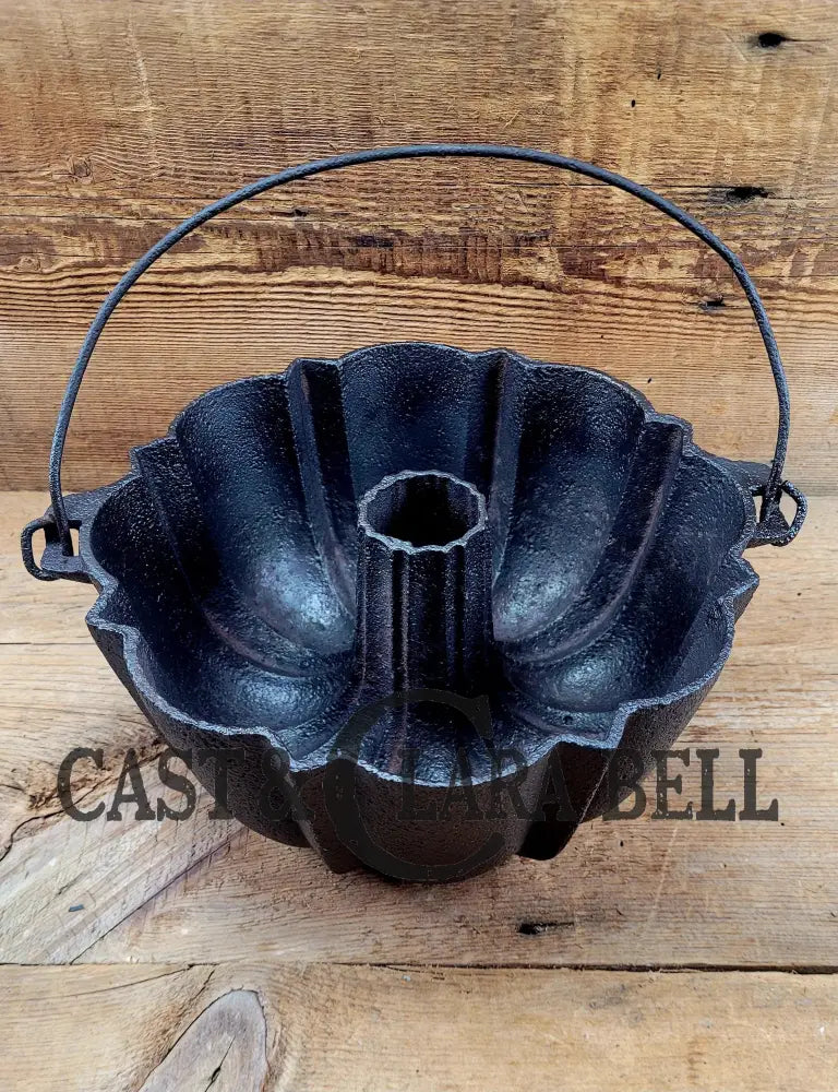 Hard To Find Item Great Price!! 1891 Patent Griswold Made âFrank Hay And Sonsâ Bundt Pan. Read