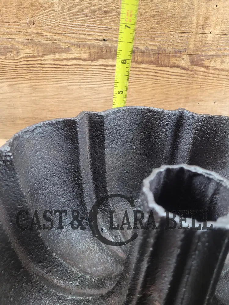 Hard To Find Item Great Price!! 1891 Patent Griswold Made âFrank Hay And Sonsâ Bundt Pan. Read