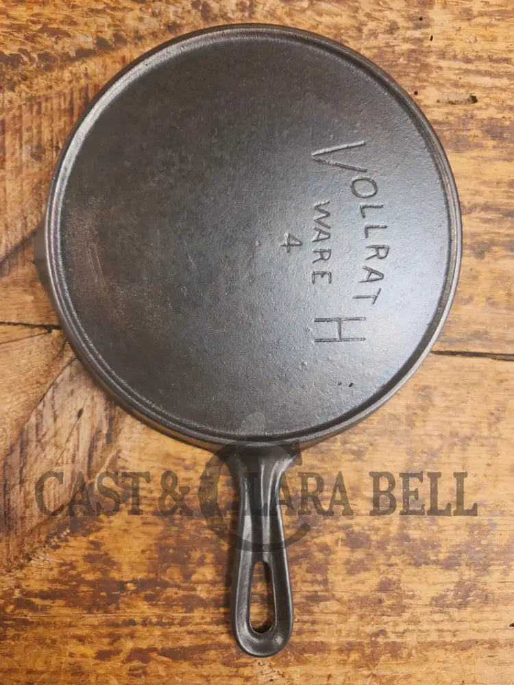Hard to Find! Very nice Vollrath Fully Marked #4 Skillet (c. 1920’s) Fully restored and ready to use! - Skillet