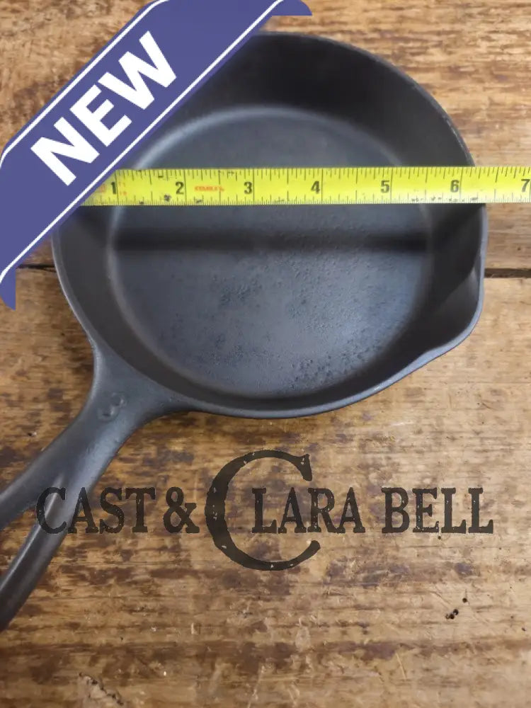 Hard to Find Wagner Sidney -O- #3 Skillet with βPieβ Logo and Smooth Bottom 1053 Skillet