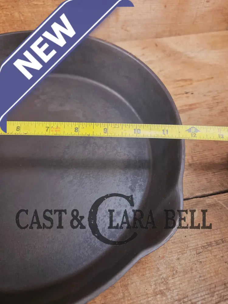 Harder to find big bacon skillet! Early 1900’s Wagner ’Arc Straight’ logo #10 Cast Iron Skillet Skillet