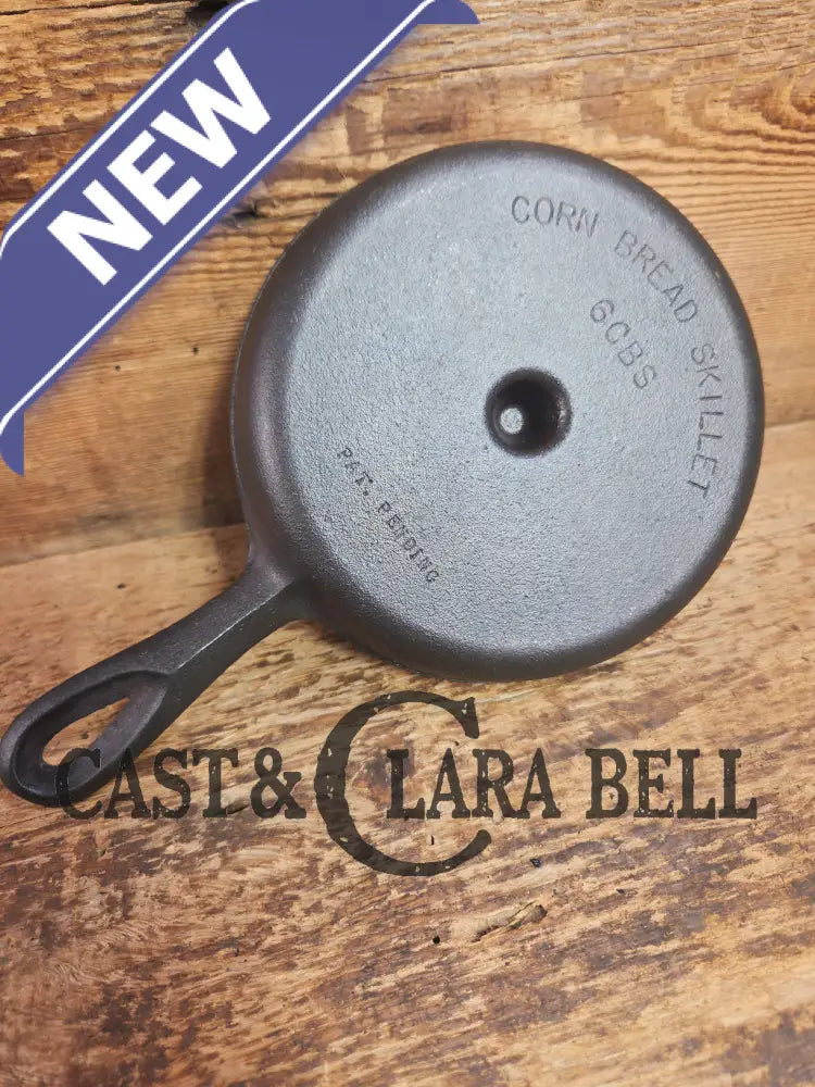 Harder to find! Birmingham Stove & Range Cast Iron Corn Bread Skillet 6 cup. Great gift idea! Skillet