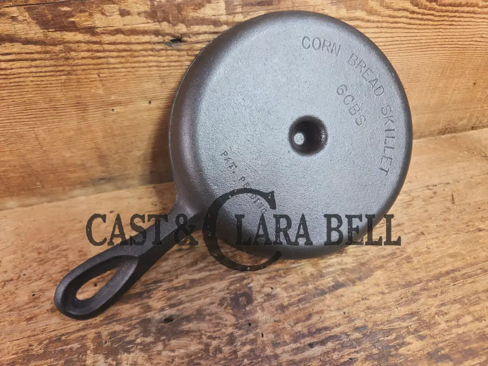 Harder to find! Birmingham Stove & Range Cast Iron Corn Bread Skillet 6 cup. Great gift idea! Skillet