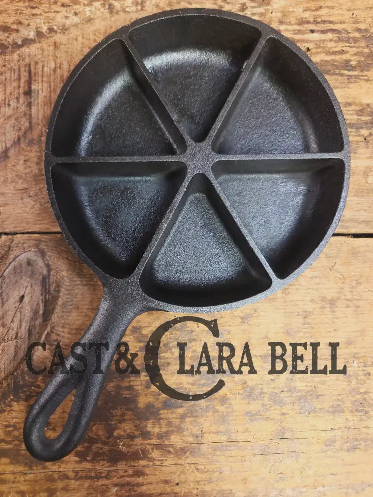 Harder to find! Birmingham Stove & Range Cast Iron Corn Bread Skillet 6 cup. Great gift idea! Skillet