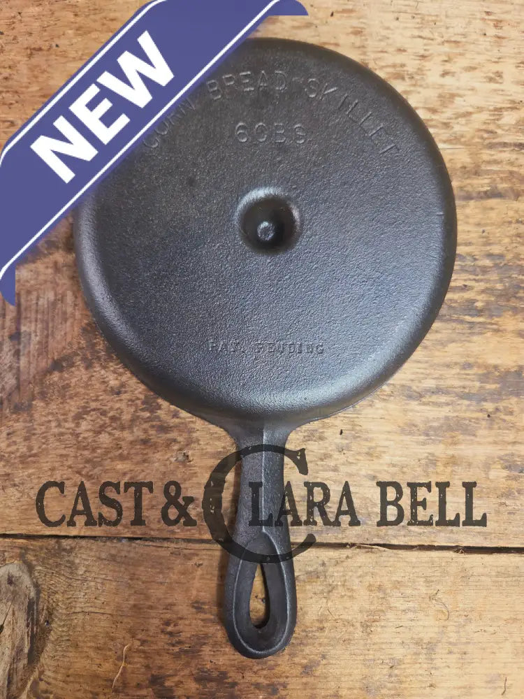 Harder to find! Birmingham Stove & Range Cast Iron Corn Bread Skillet 6 cup. Great gift idea! Skillet