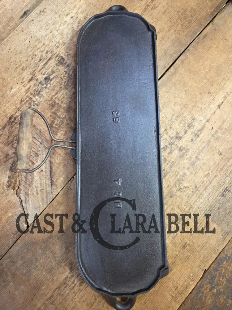 Hot Item!! Late 1800βs Fully Marked Highland Foundry Co pancake flop griddle. Very unique gift idea and new family