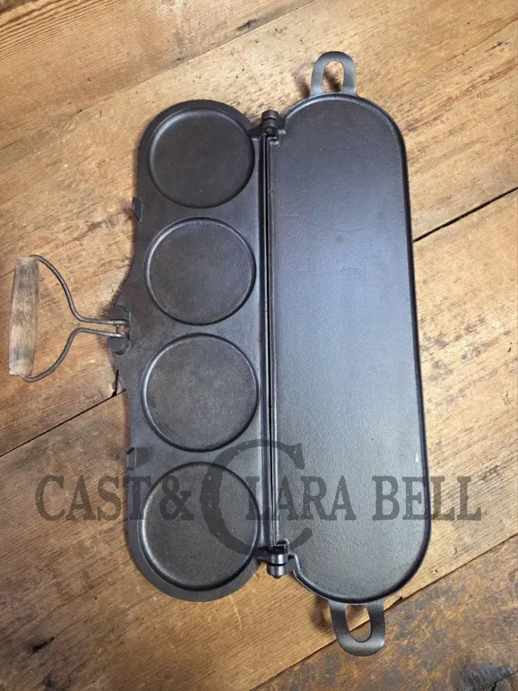 Hot Item!! Late 1800’s Fully Marked Highland Foundry Co pancake flop griddle. Very unique gift idea and new family