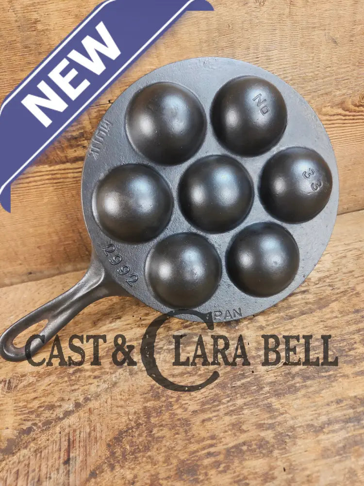 HTF 1920βs Griswold No. 33 Cast Iron Munk Pan 2992 Skillet