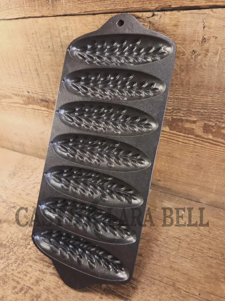 HTF 1930βs Griswold made Puritan # 1270 Wheat Stick Pan p/n 1513. Made for Sears & Roebuck department stores. Restored