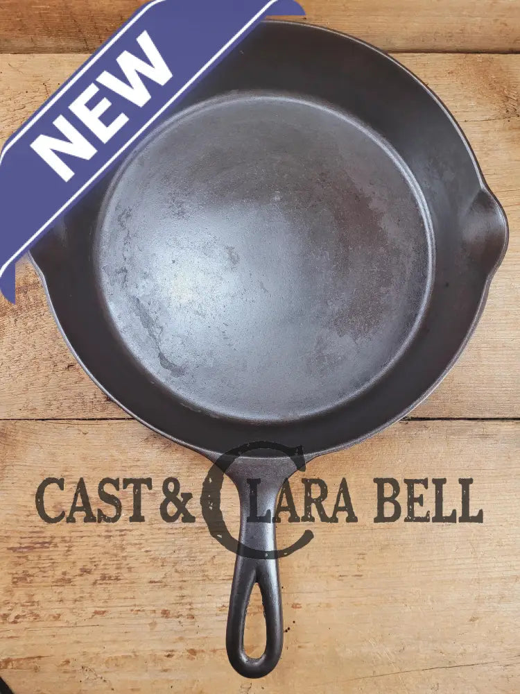 Htf And Gorgeous! Early 1900’S Wagner Made Sidney ’Arc Logo’ #9 Cast Iron Skillet. Very Good