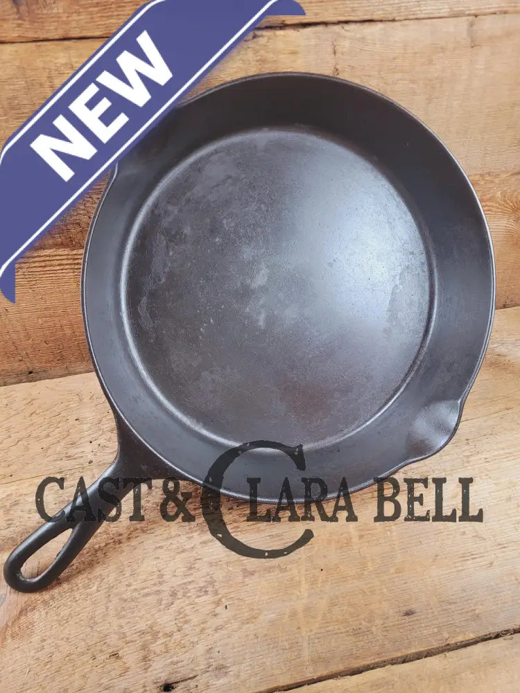 Htf And Gorgeous! Early 1900’S Wagner Made Sidney ’Arc Logo’ #9 Cast Iron Skillet. Very Good