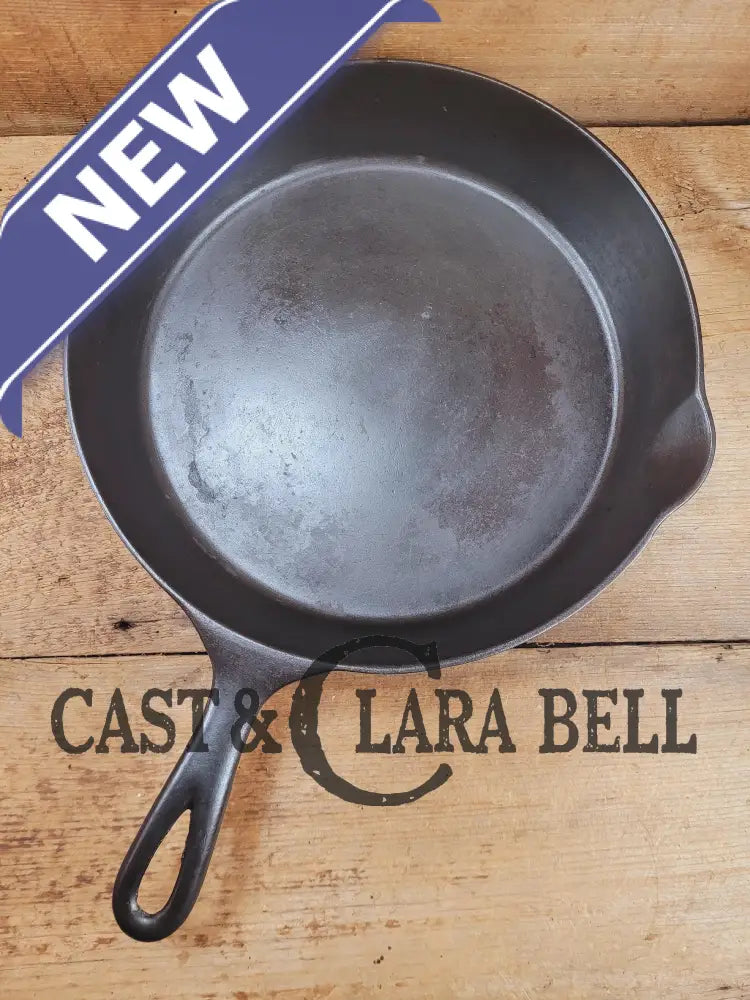 Htf And Gorgeous! Early 1900’S Wagner Made Sidney ’Arc Logo’ #9 Cast Iron Skillet. Very Good