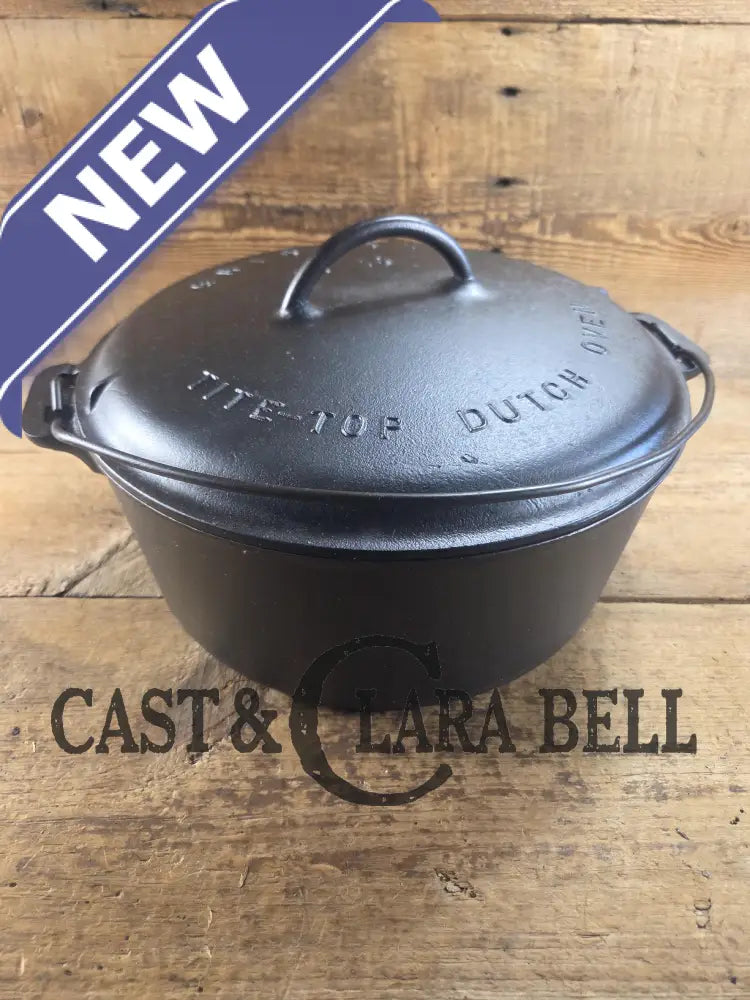 HUGE!! 1920’s Griswold Size #10 (835 A) Dutch Oven with Large Block Logo and (2553 A) Lid. One of the BIGGEST you can