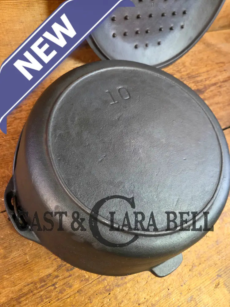 HUGE 1940βs Era Lodge Dutch Oven. Wonderful condition ready to use! - Dutch Ovens Trivets & Kettles