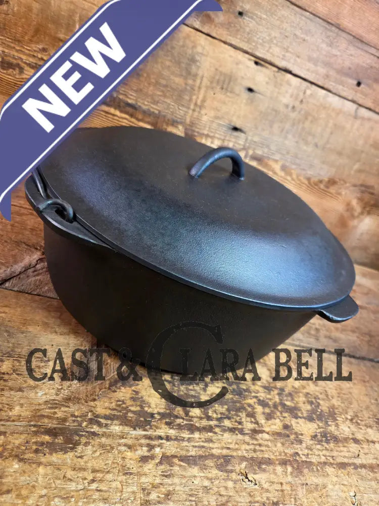 HUGE 1940βs Era Lodge Dutch Oven. Wonderful condition ready to use! - Dutch Ovens Trivets & Kettles